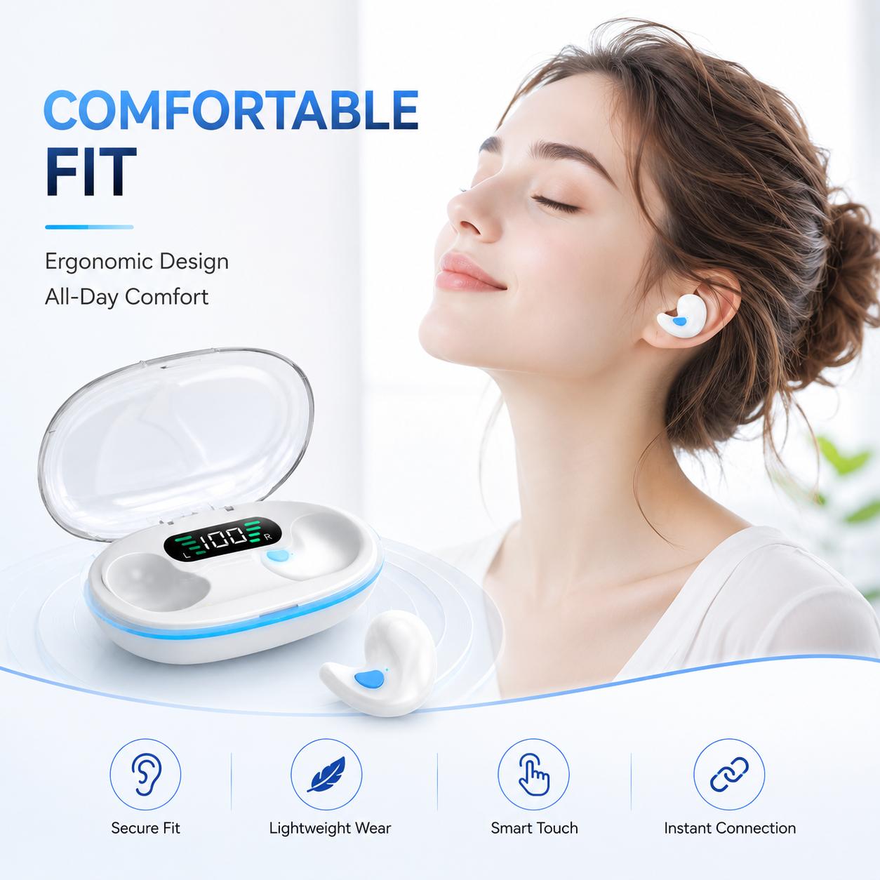 Auriculares inalámbricos Bluetooth - foto 2