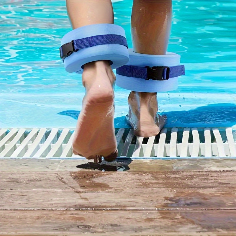 1pc adult ankle or arm swim cuff lightweight eva adjustable size   band for legs wrists   pool beach