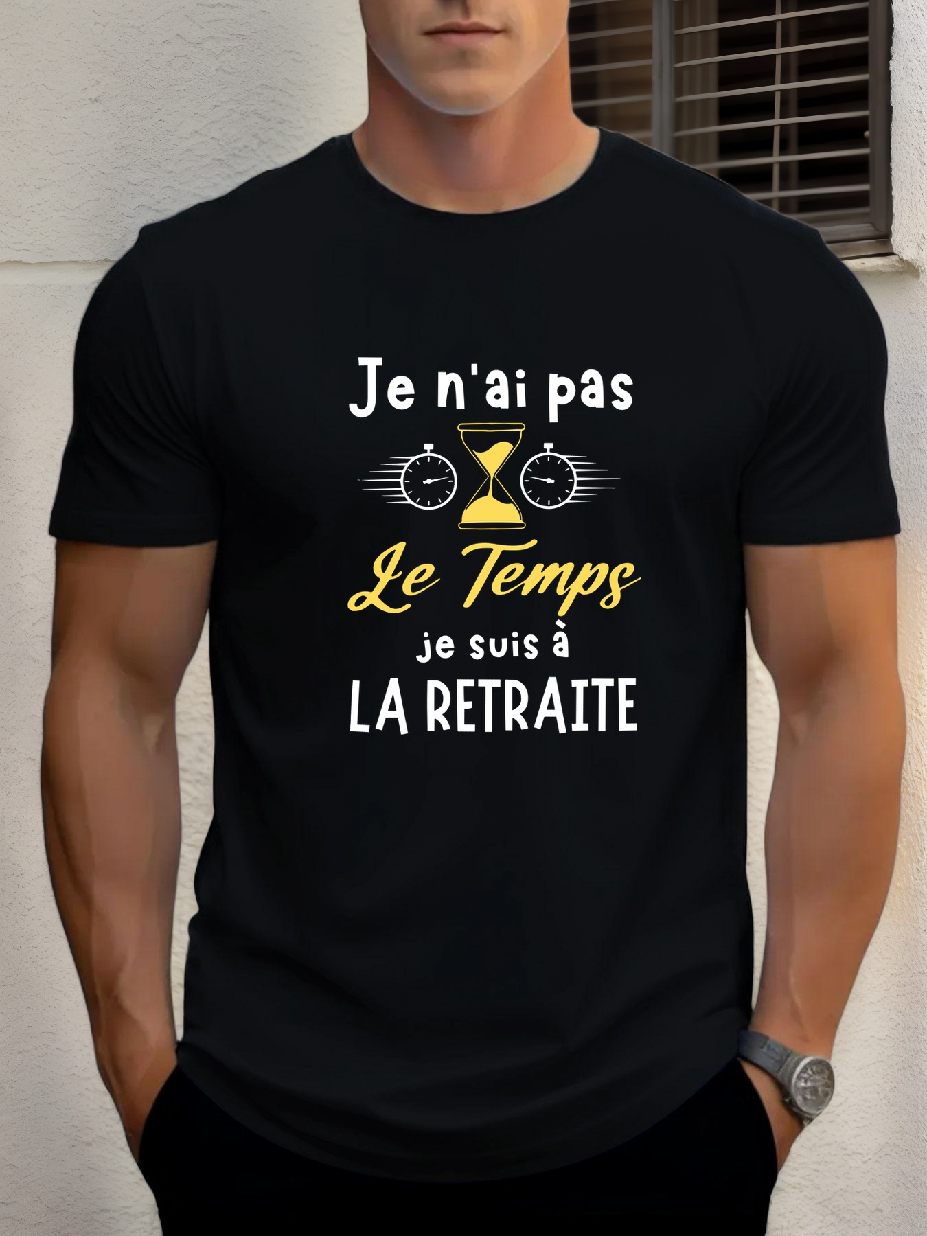 men's time 'm retired