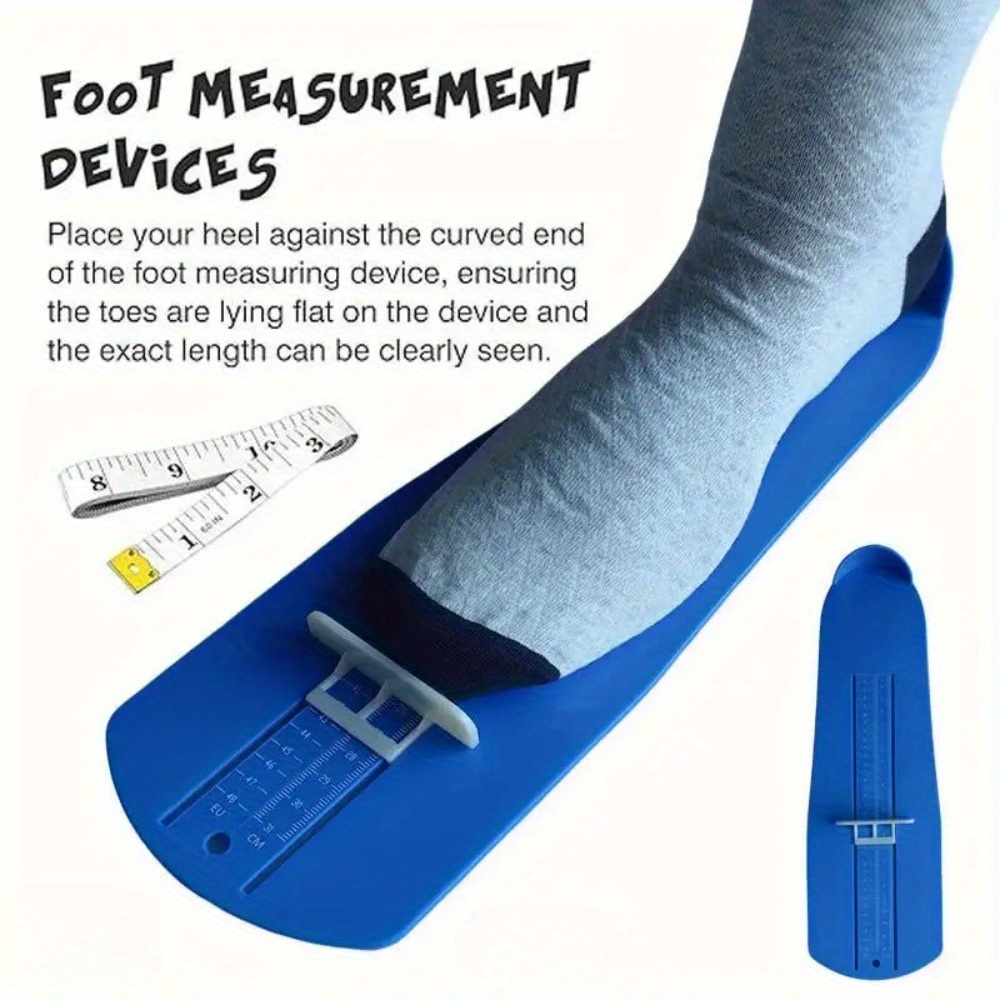 2pcs practical adult shoe boot measuring instrument measuring tape set   shoe size measuring instrument for uk and european sizes waist measuring tape essential for   shopping