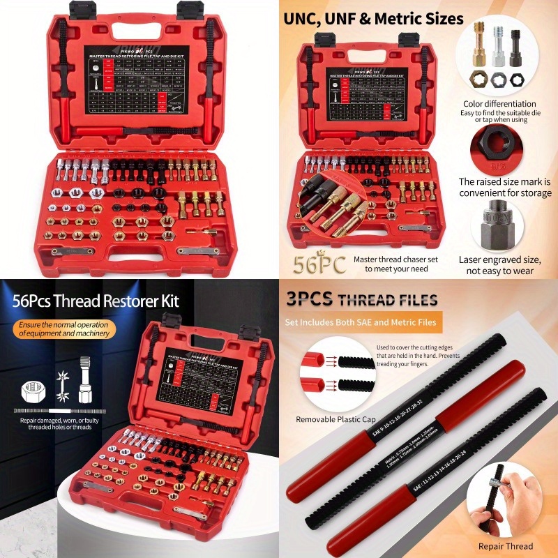 Heli-Coil Metric Thread Repair Kit 554310 | O'Reilly Auto Parts - Foto 11