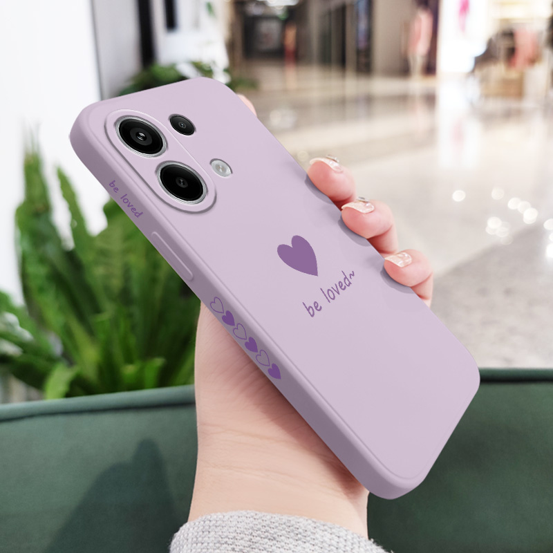 TEMU Funda para Teléfono: Funda de Amor en Inglés para Redmi Note 14 13 12 11 10 9 9A 9C 8 8T 7 12S 11S NFC para Redmi 14C 13C 12C 10C 12 13 11 9 Pro