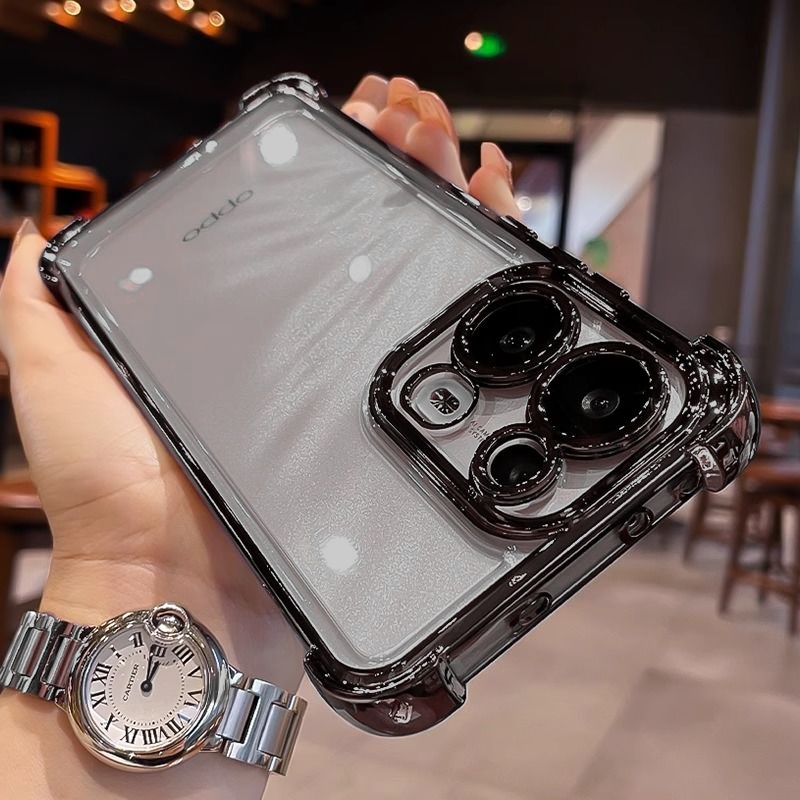 TEMU Phone Case: Suitable For Oppo Reno16 F/ Oppo Reno16/ Oppo Reno16 -corner Air Cushion Shockproof Phone Case For Oppo Reno 16f/ Oppo Reno 16/ Oppo