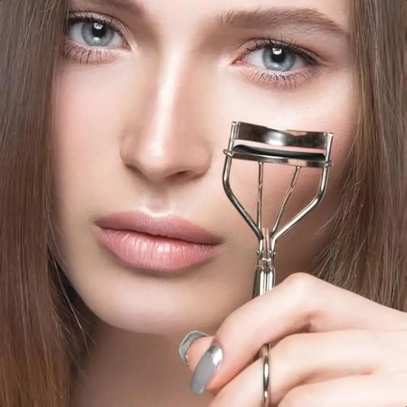 50pcs eye lash curler refillsblack eyelash curler pads rubber lash curler refill pads create curls and lashes universal eyelash curler refills with clear box for standard curlers details 6