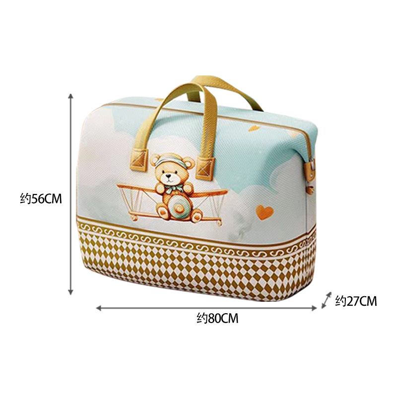 TEMU 【大容量】厚手防塵キルト 衣類 おもちゃ ラゲッジ収納バッグ、ベッド下収納