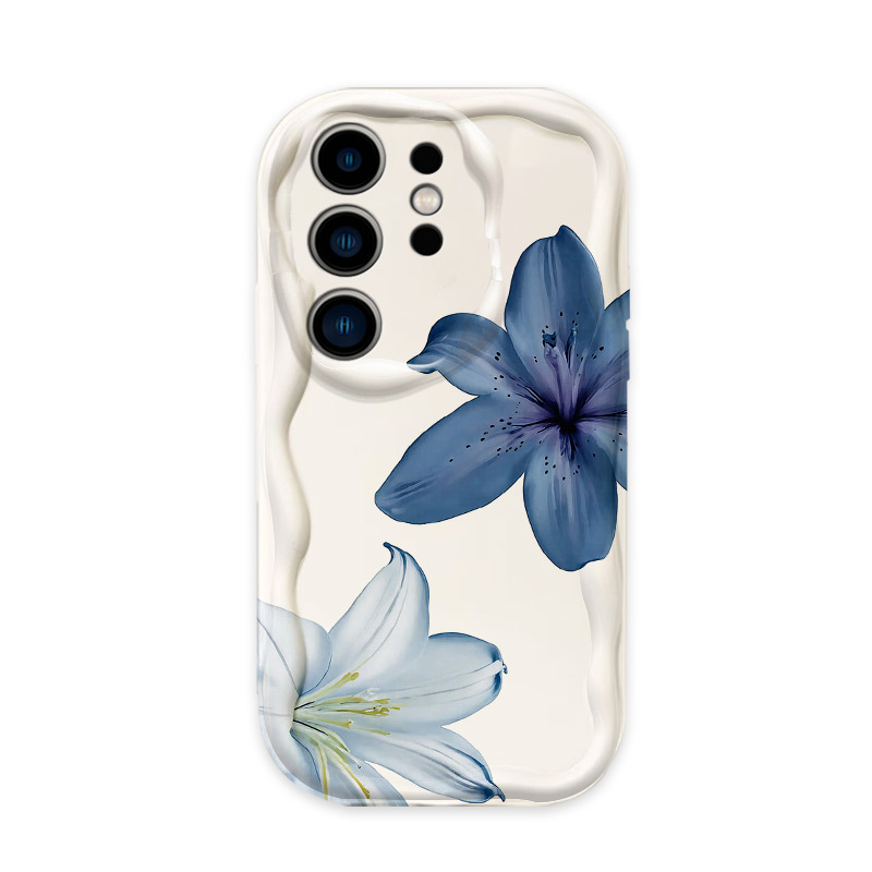 TEMU Phone Case - Blue Lily·fresh Phone Case Suitable For For Galaxy