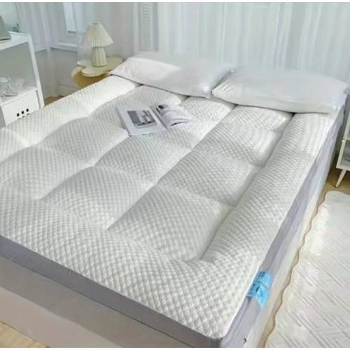 premium polka dot bed skirt high quality fabric queen size elegant design