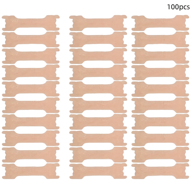 Image of 100pcs Sports Nasal Strips - Breathable, Adhesive Nasal Strips For Outdoor Sports And Yoga