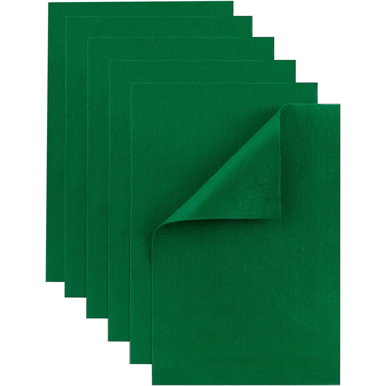 TEMU 6pcs Felt Sheets Suitable For Sewing, , Embroidery - 8x12 Soft Felt Squares With 1.5mm Thickness, Hand Washable Craft Fabric For Diy Crafts,