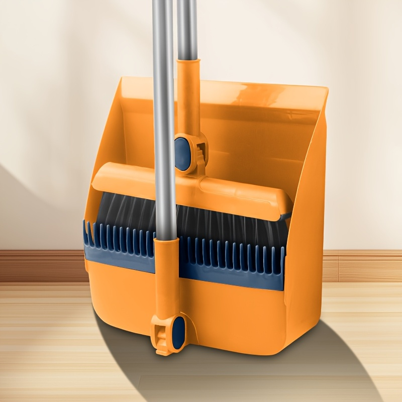 TEMU Multifunctional Broom Set, Broom With Dustpan Combo Set, Broom Holder Wall Mount, Broom, Broom Holder Wall Mount, Broom And Dustpan Set, Indoor