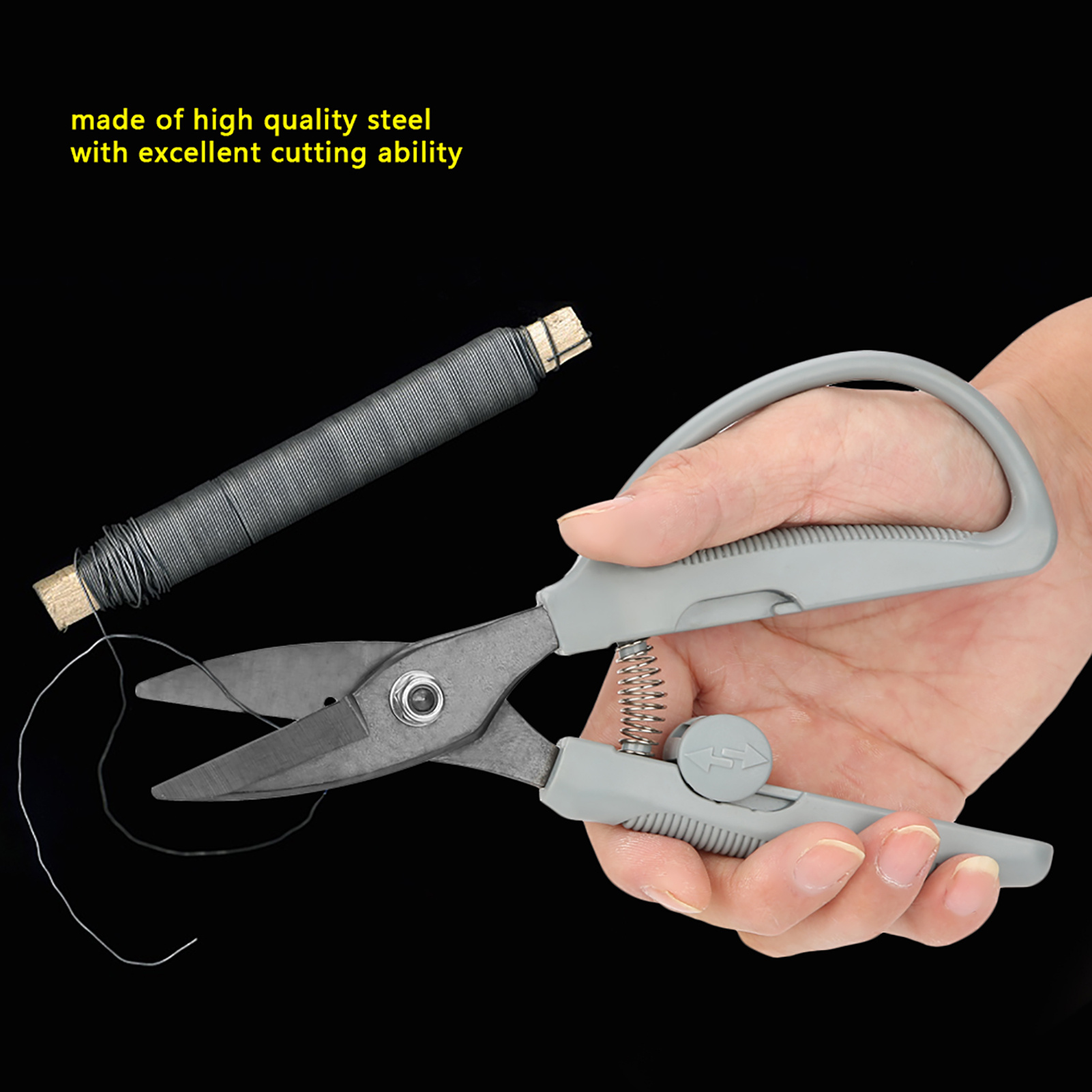 

Sheet Metal Tin Wire Cutter Heavy Duty Professional Shear Scissors