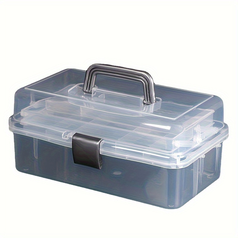 TEMU -compartment Plastic Organizer Box - , For Gear, , Art Supplies, Crafts & Sewing , Durable & Portable