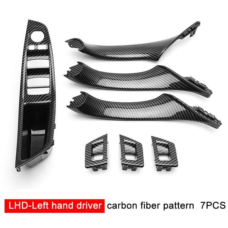 TEMU Upgrade F10 F11 Models 7pcs Set With Painted Finish Lhd Rhd Aesthetic And Car Interior Door Handles Driver Side Window For Switch Armrest Door