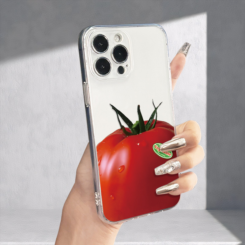 phone degree full protection phone case tomato - Temu