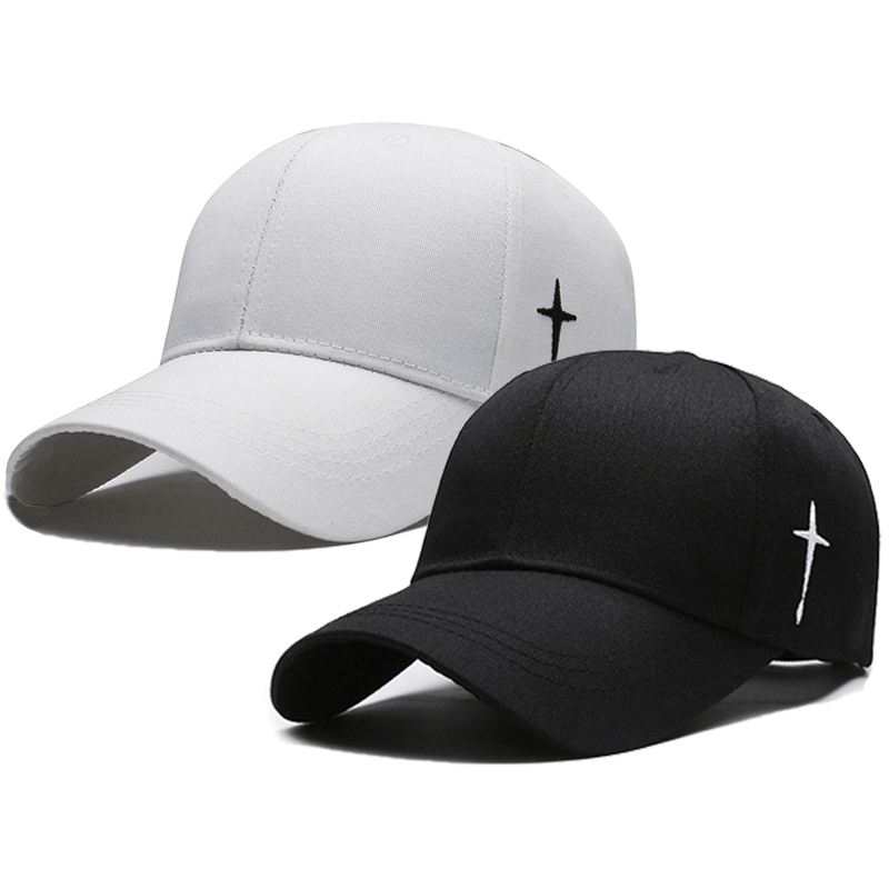 2pcs Set Cross Trendy Baseball Cap Warm Ear Protection Cute Fashion Casual Solid Warm Warm Gift For