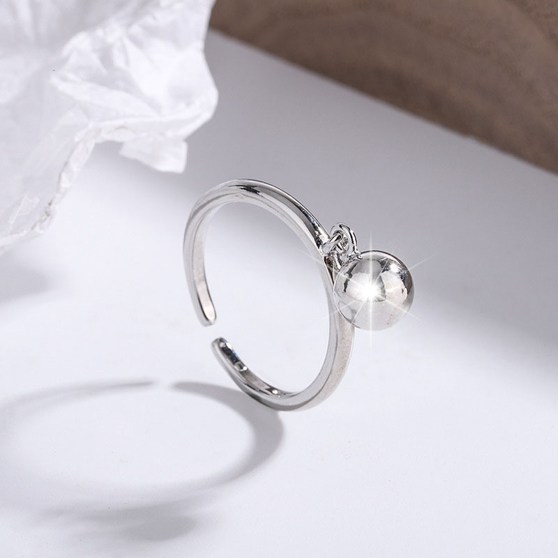 Women's Personalized Shiny Transfer Bead Ring