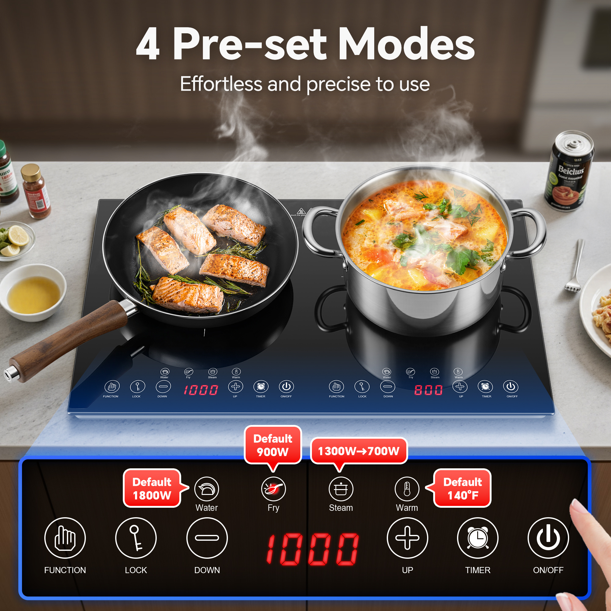 kitchen cooktop sold on Temu United States
