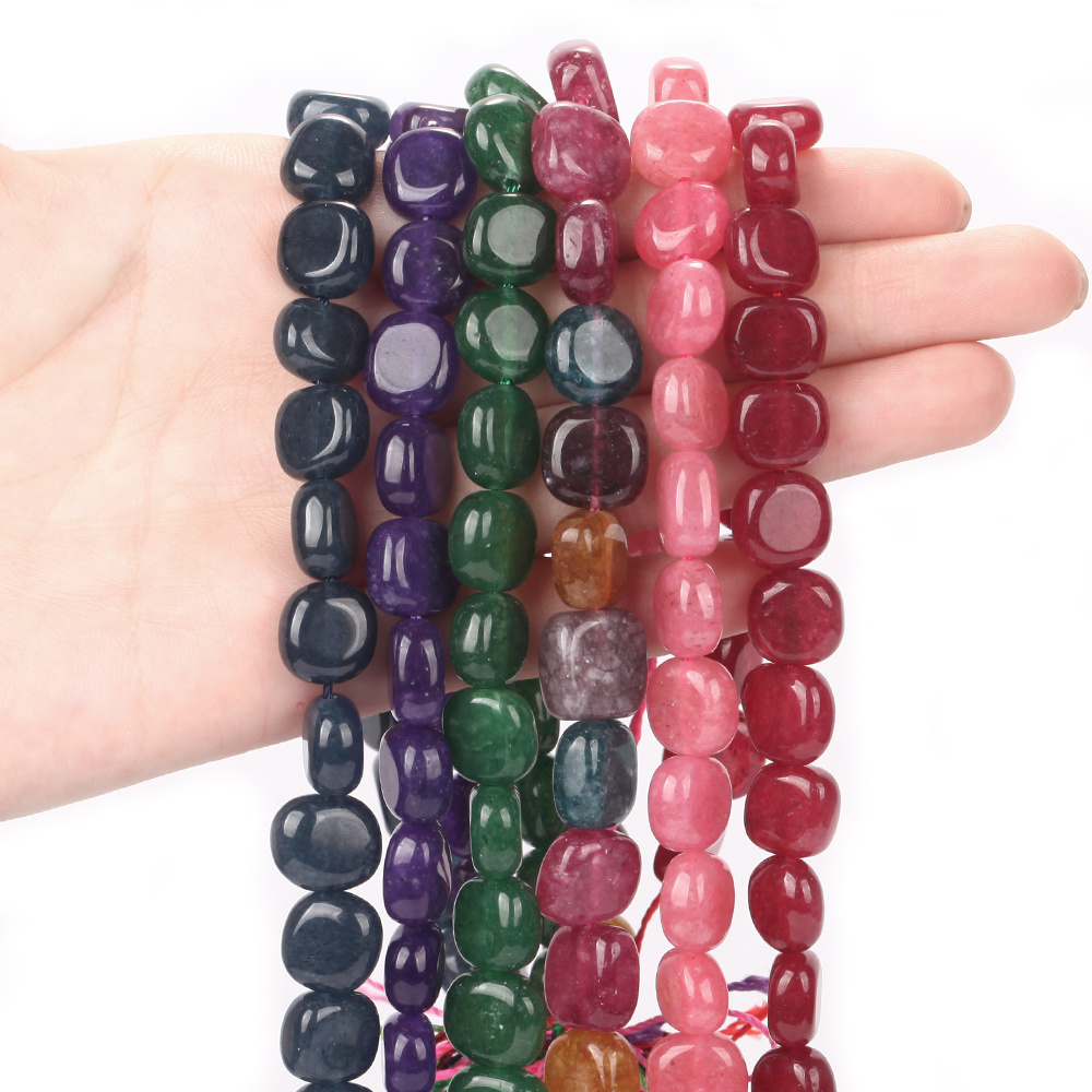 ASVRAI Natural Stone Beads for DIY Jewelry Making, Multicolor