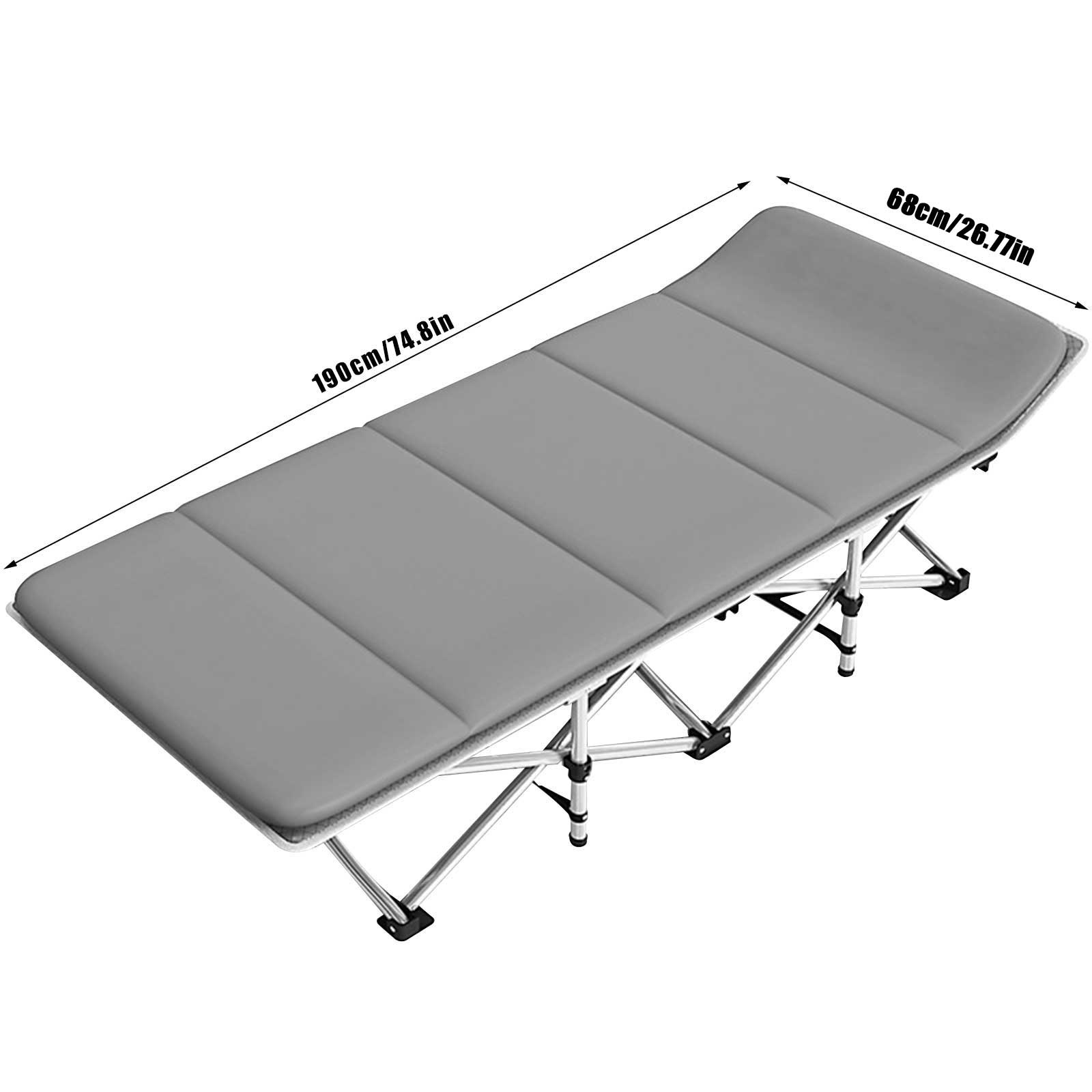 TEMU Adjustable Bed With Soft Cushions - Durable , Ideal For Camping, Travel, And Outdoor Activities, Up To 300kg, | Modern Outdoor Bed| Durable