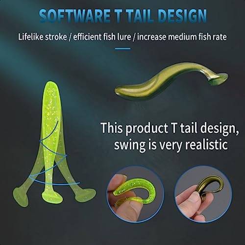 21pcs 5 umbrella rig for bass striper rig fishing lures bait kit with swimbaits for walleye trout perch freshwater saltwater boat trolling