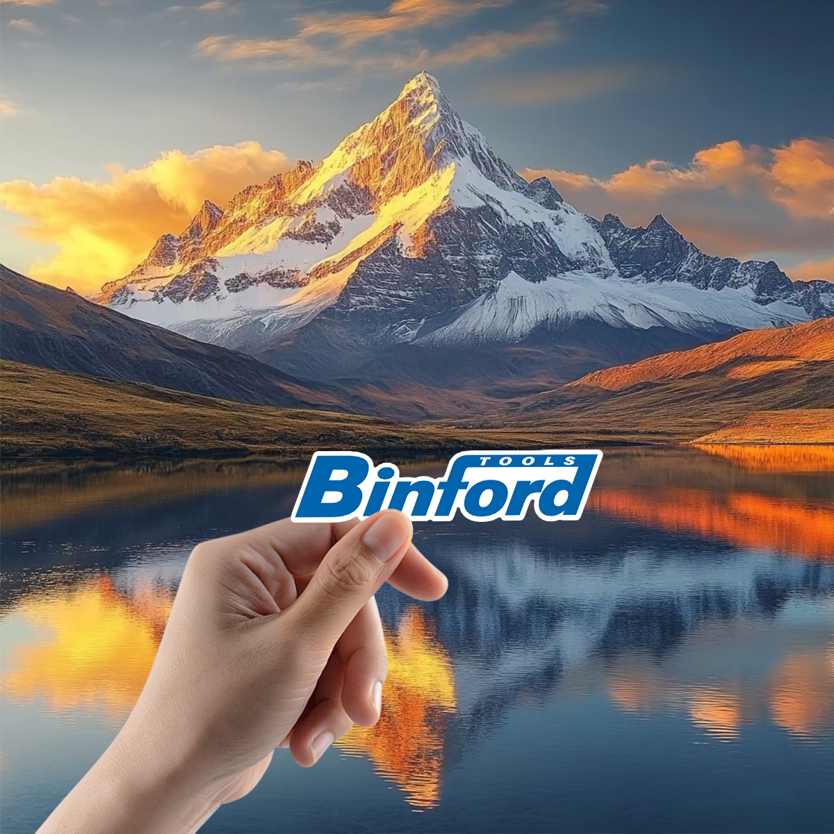 

(3-5pcs) Binford Decal (for Car Laptop ) Ho