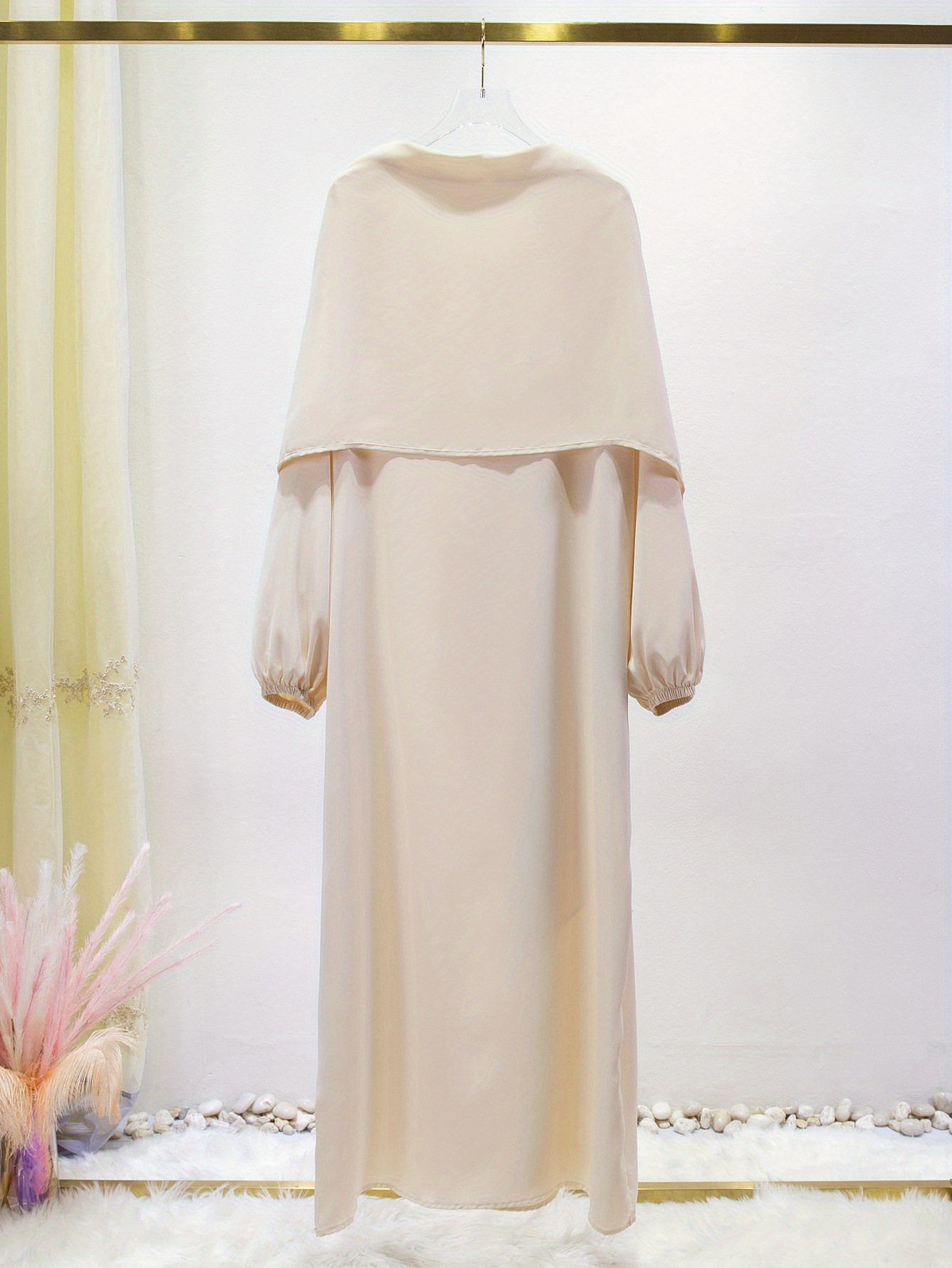 Islamic Hijab Dress for Ramadan Prayer, Hooded Long Robe, Abayas, Middle  Eastern Conservative Long