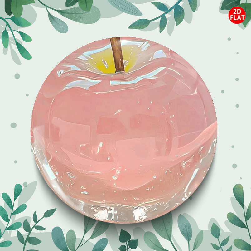 2d Flat - (2d Flat) Pink Classic Fashion Brooch/pin/badge, With Jeans, Clothes, Backpacks, And Hats, Suitable For Collecting Small Additions, Is An Ideal Gift For Festivals, Events, And
