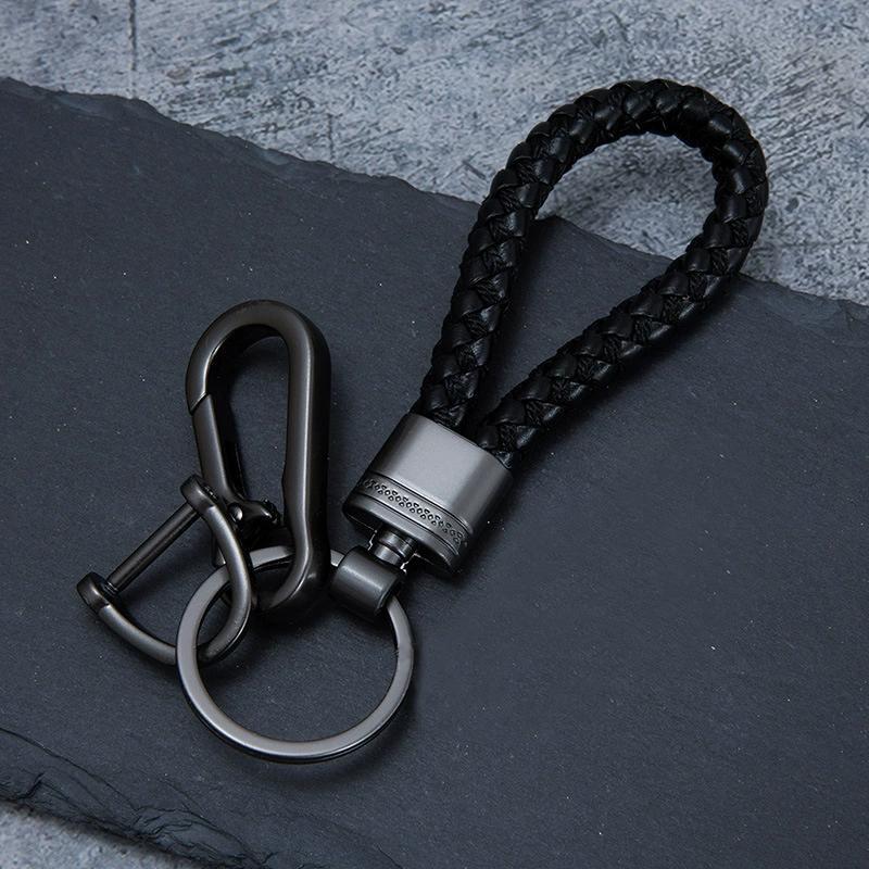 TEMU Llavero tejido, con anilla para llaves, cerradura y de tornillo, para llaves de coche - para hombres y mujeres