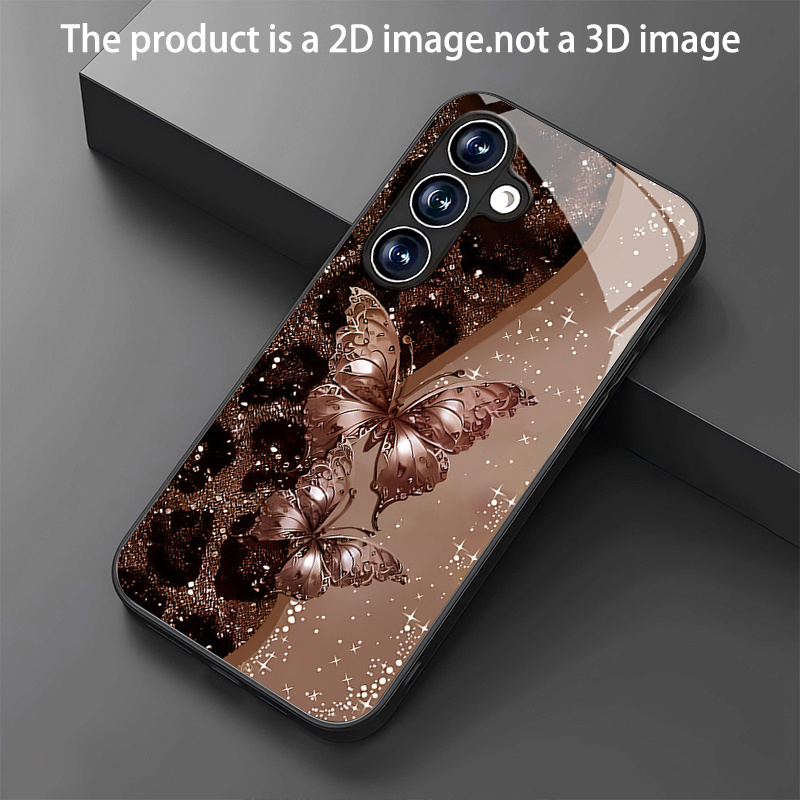 TEMU Phone Case - A Phone Case Featuring A Brown Leopard Print And Fashionable Design, Compatible With For For Galaxy S26/s25/s25 Plus/s25