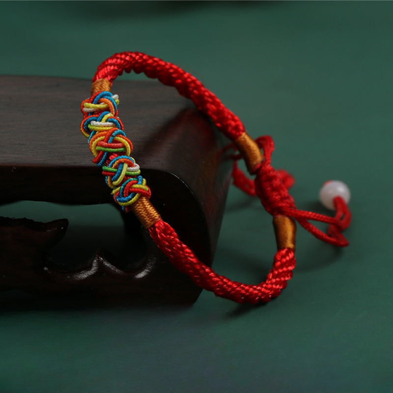 Colorful Hand Woven Couple Bracelet Easter Gift Red String Bracelet