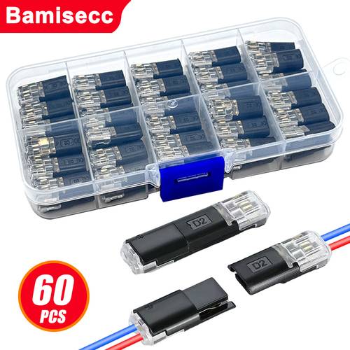 60pcs 14pcs quick terminal insertion connector pvc insulated quick connection additions