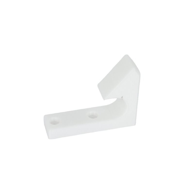 1pc Wall-mounted Door Stop With Slot Fixation & Door Handle - Door Closure, Installation Suitable For Bedroom, Kitchen, Bathroom, Gate (with Screws)