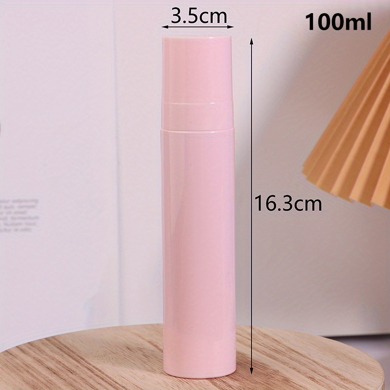 TEMU Flacon pulvérisateur rechargeable rose opaque pour parfum, disponible en tailles 60 ml, 80 ml et 100 ml, parfait pour les voyages