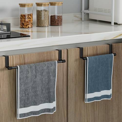 a large and kitchen towel rack cabinet door towel bar towel hook suitable for cabinet doors kitchen towel storage rack