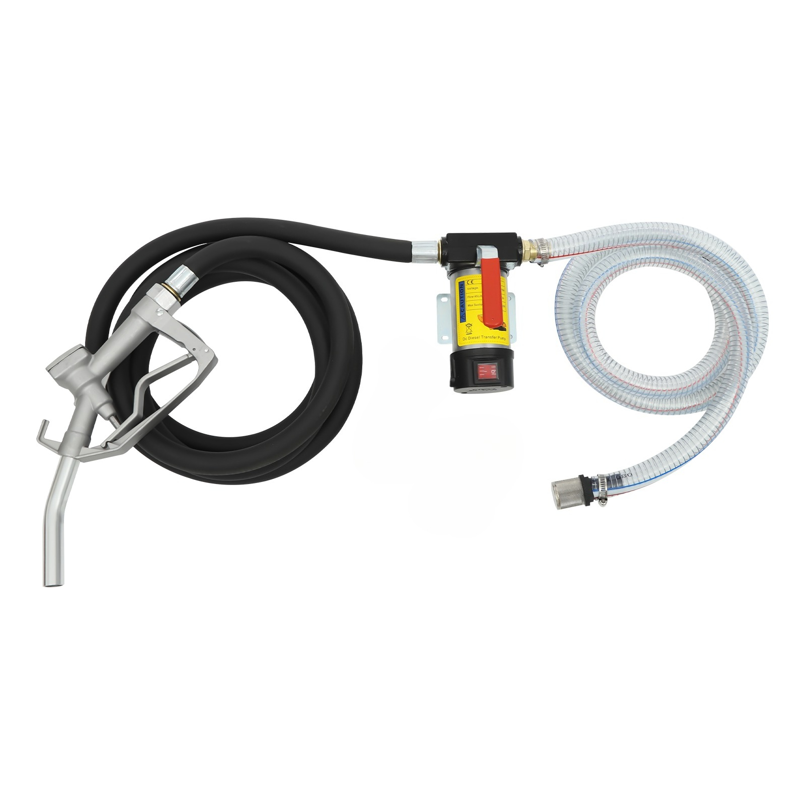 Transfer Kit Cast Iron Body 7m Lift Height 5m Suction Height 4m Hose Suitable For Vehicles Construction Machinery Agricultural Machinery