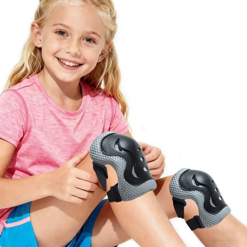 bike helmet and knee pads Safety Cycling Protective Gear Set: + (Included) Helmets are more than an accessory LOKWT 7-in-1 Kids Helmet and