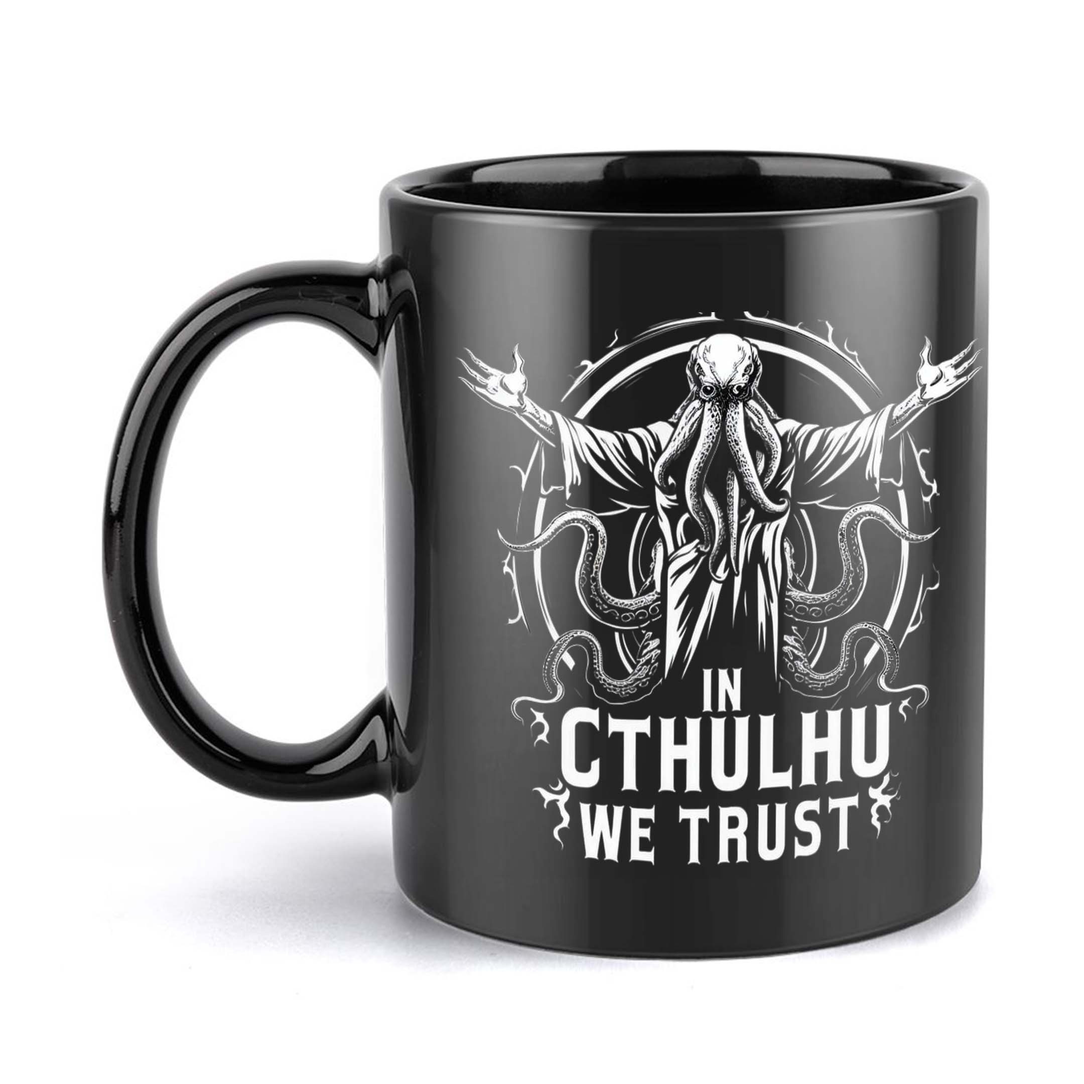 TEMU 1pc, Cthulhu Mug, 11 Ounce, Holiday Gift, Birthday Present, Christmas Present, Summer Present