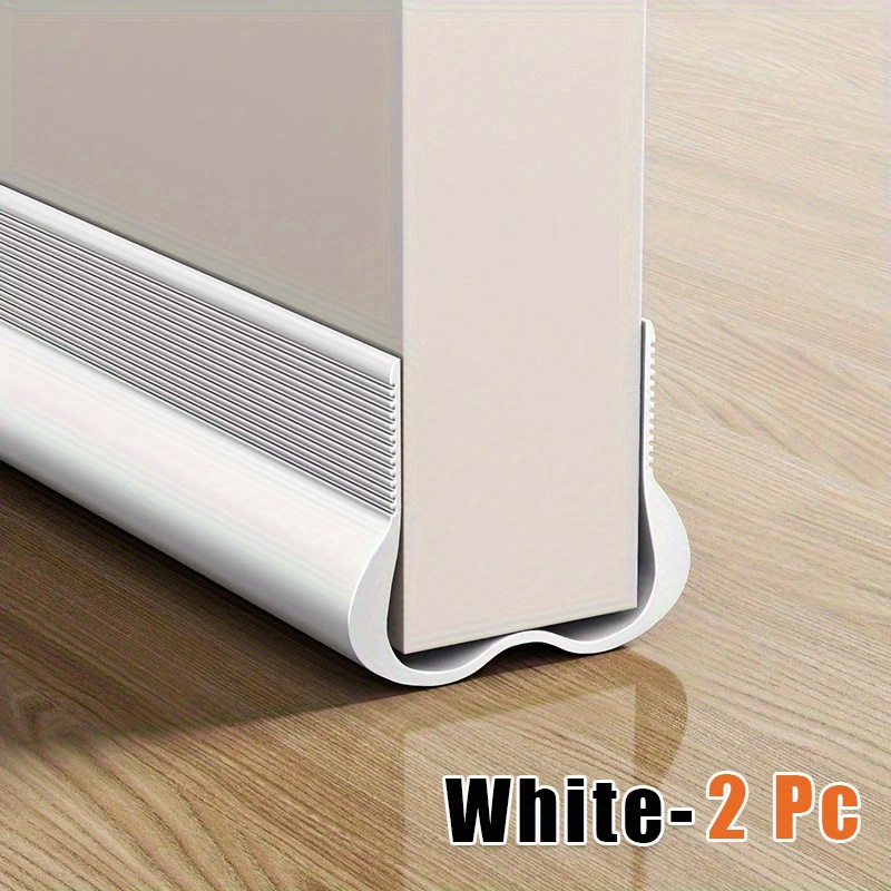 item picture Set of Two Door Bottom Seals - 36.6 Inches Long, Designed to Silently Seal Gaps, Prevent Drafts And Insects, Reduce Door Friction for Smooth Opening, And Feature an Easy-To-Clean Surface Suitable for Home Or Office Use