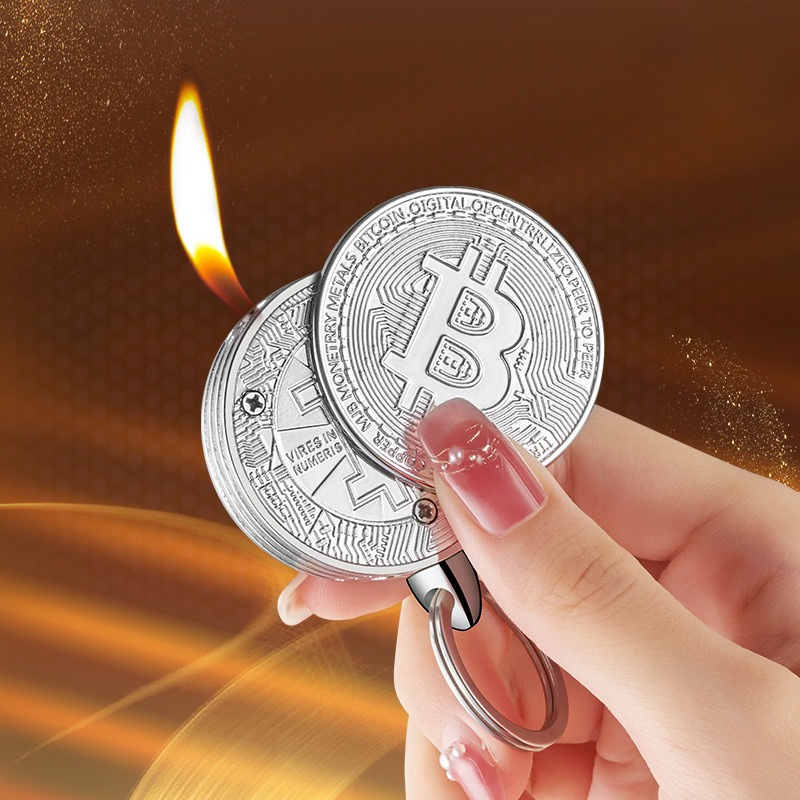 TEMU (no Butane Gas)creative Lighter, Butane Gas Lighter, Portable Keychain, Lighter, Suitable For Outdoor Ignition Candle Lighter, Unique Gift