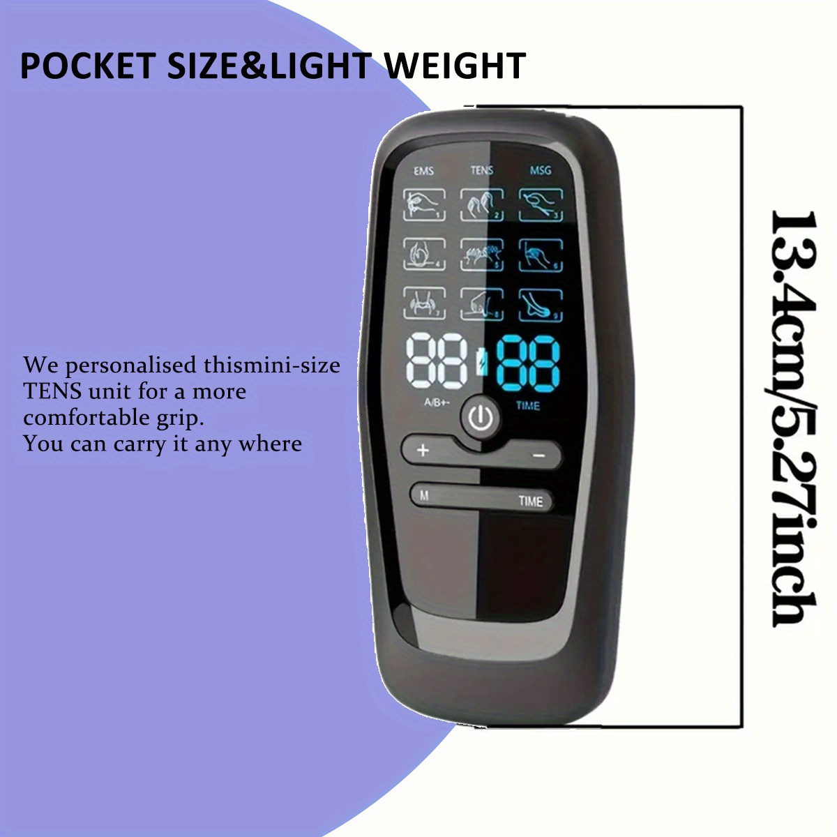 WOFLEN TENS EMS Stimulator Image 4