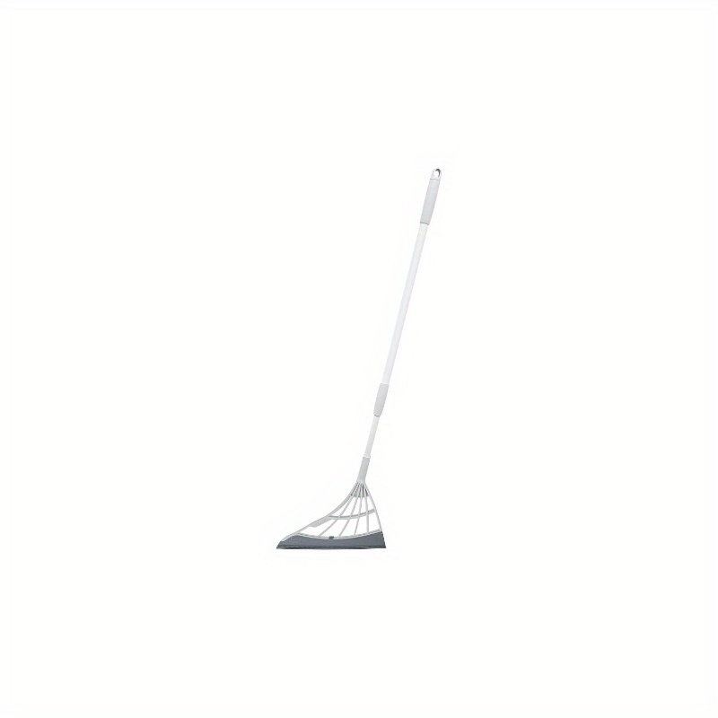 all-surface broom & squeegee - heavy-duty pet hair remover, non-scratch floor cleaner for hardwood, tile, glass, carpets -   dust,  , liquid   - ideal for home, office, hotel cleaning - durable construction,   removal, ergonomic handle, sturdy build, multisurface tool, home cleaners, broom and dustpan set, push broom Product details 0