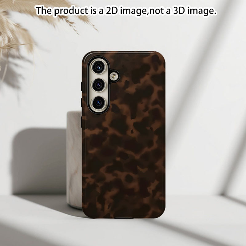 TEMU Phone Case - 2d Printing, 1pc Phone Case - Fashion Leopard , 2-in-1 Functionality, Durable Double-layer Design, Protection, Compatible With
