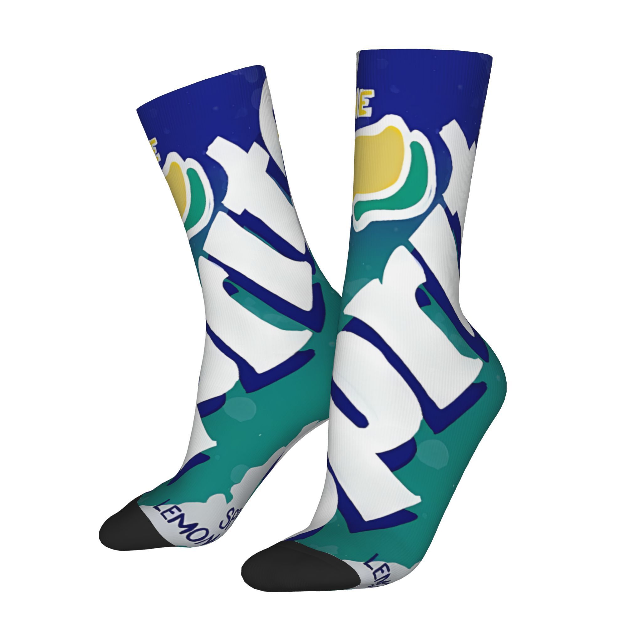 

Funny Hip Hop Vintage-inspired Socks For , Novelty Print, Breathable Polyester