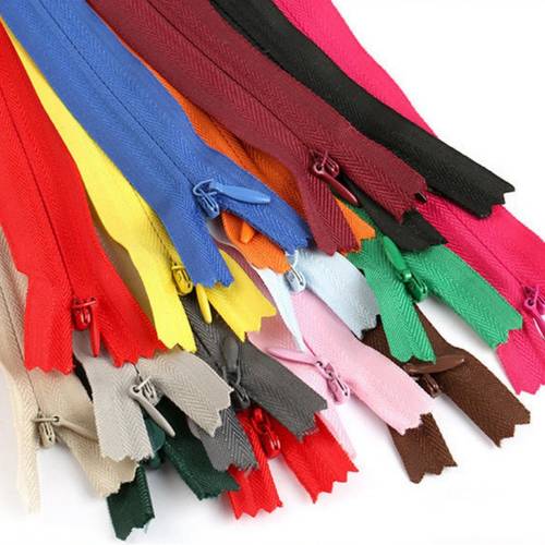 12pcs 3 nylon invisible zipper closed zipper for dresses garment pockets bags pillows in multiple sizes