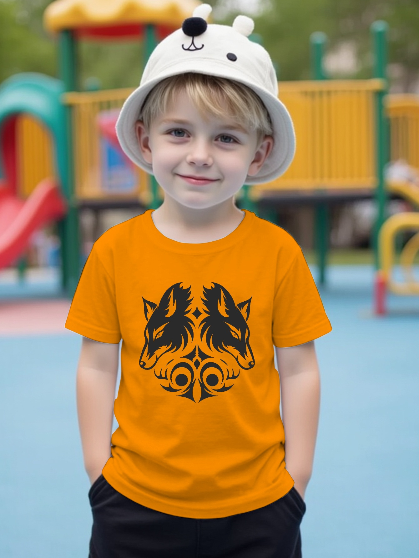 camiseta algodón manga corta niños afmao estampado - Temu Ecuador, image size:800x1066