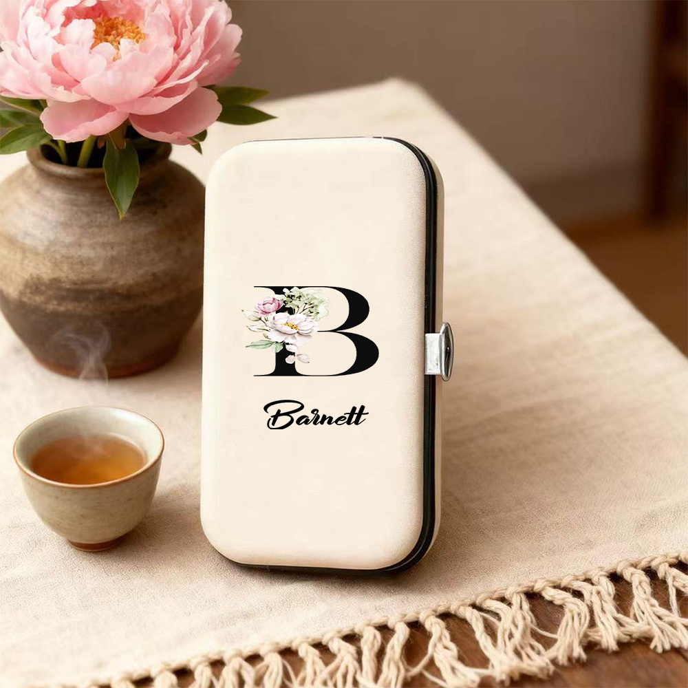 7pcs Personalized Nail and Foot Care Set in Portable Suitcase