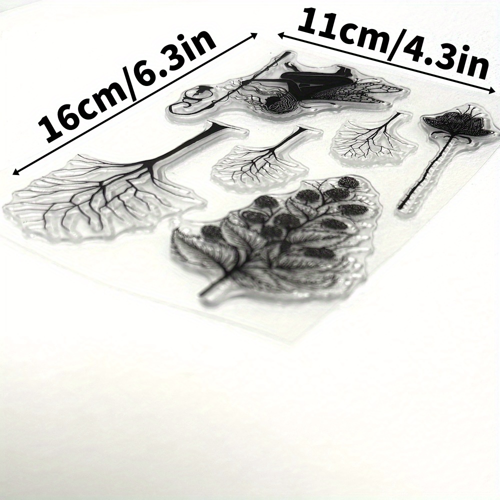 fairy series transparent clear silicone stamp set for diy scrapbooking photo album decor   intricate   and   designs   fantasy themed projects scrapbooking stamp set whimsical design durable silicone stamps fairy craft supplies