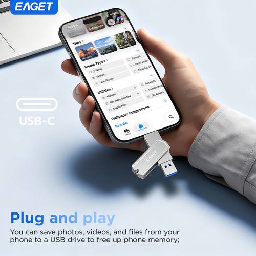 usb c flash drives metal u disk otg with dual ports high stick 32gb 64gb 128gb 1tb usb3 2 typc c flash drive disk