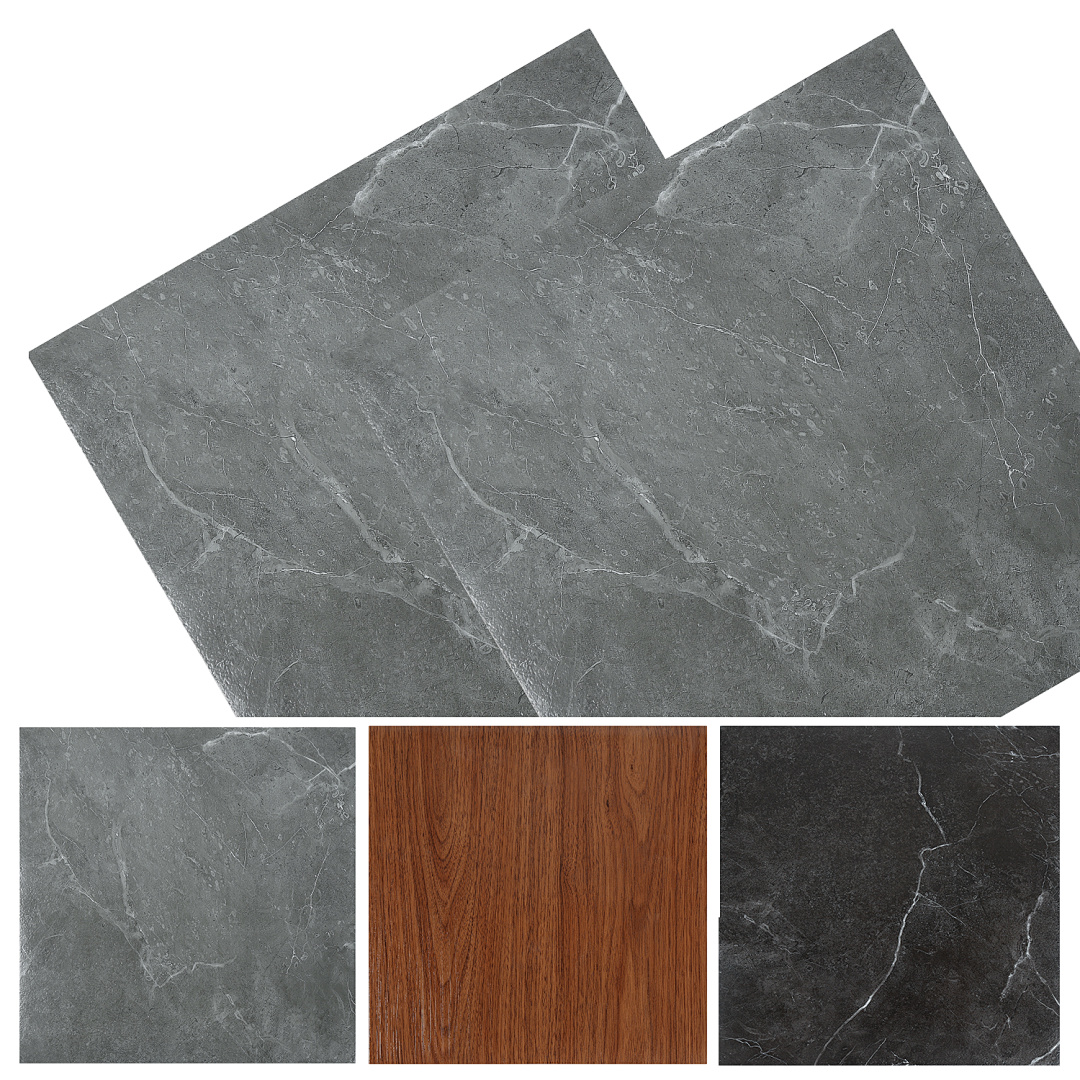 Image of 30x30cm Peel And Stick Pvc Floor Tiles Suitable For Kitchen, Bathroom, Bedroom - Removable Vinyl Flooring With Wood Grain Texture, Diy Installation, Suitable For Rental Homes & Multi-room Coverage