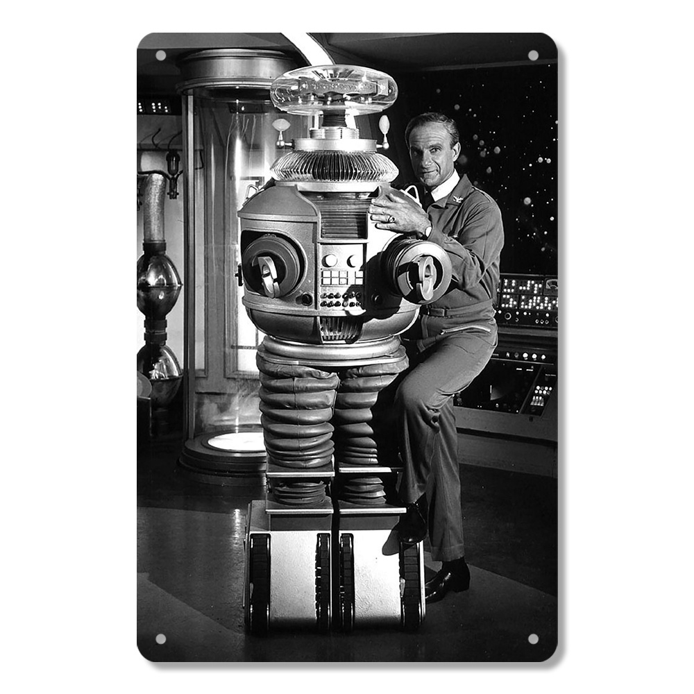 

2d " Space" Metal Tin Poster - Iron Retro Hd , Room Aesthetics, Album Cover Wall Decoration, Suitable For Home, Office, Room - Weather Resistant - 8"x12" / 20cmx30cm